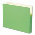 Smead Smead, COLORED FILE POCKETS, 1.75in EXPANSION, LETTER SIZE, GREEN 73216